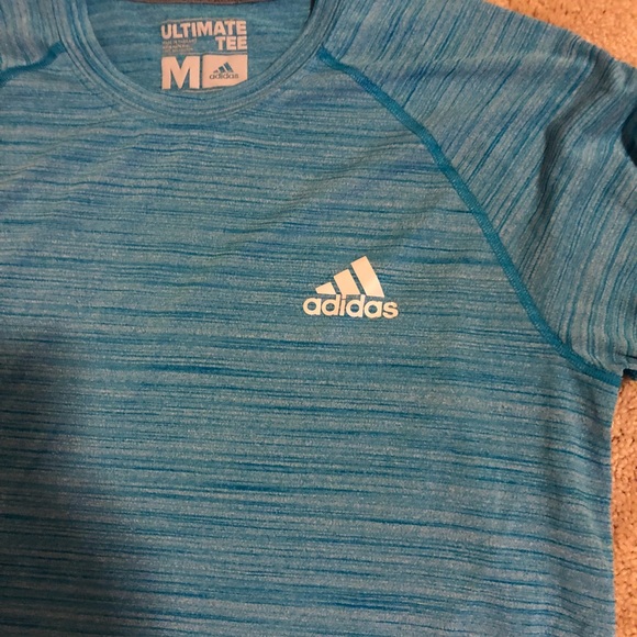 Blue adidas shirt - Picture 2 of 3